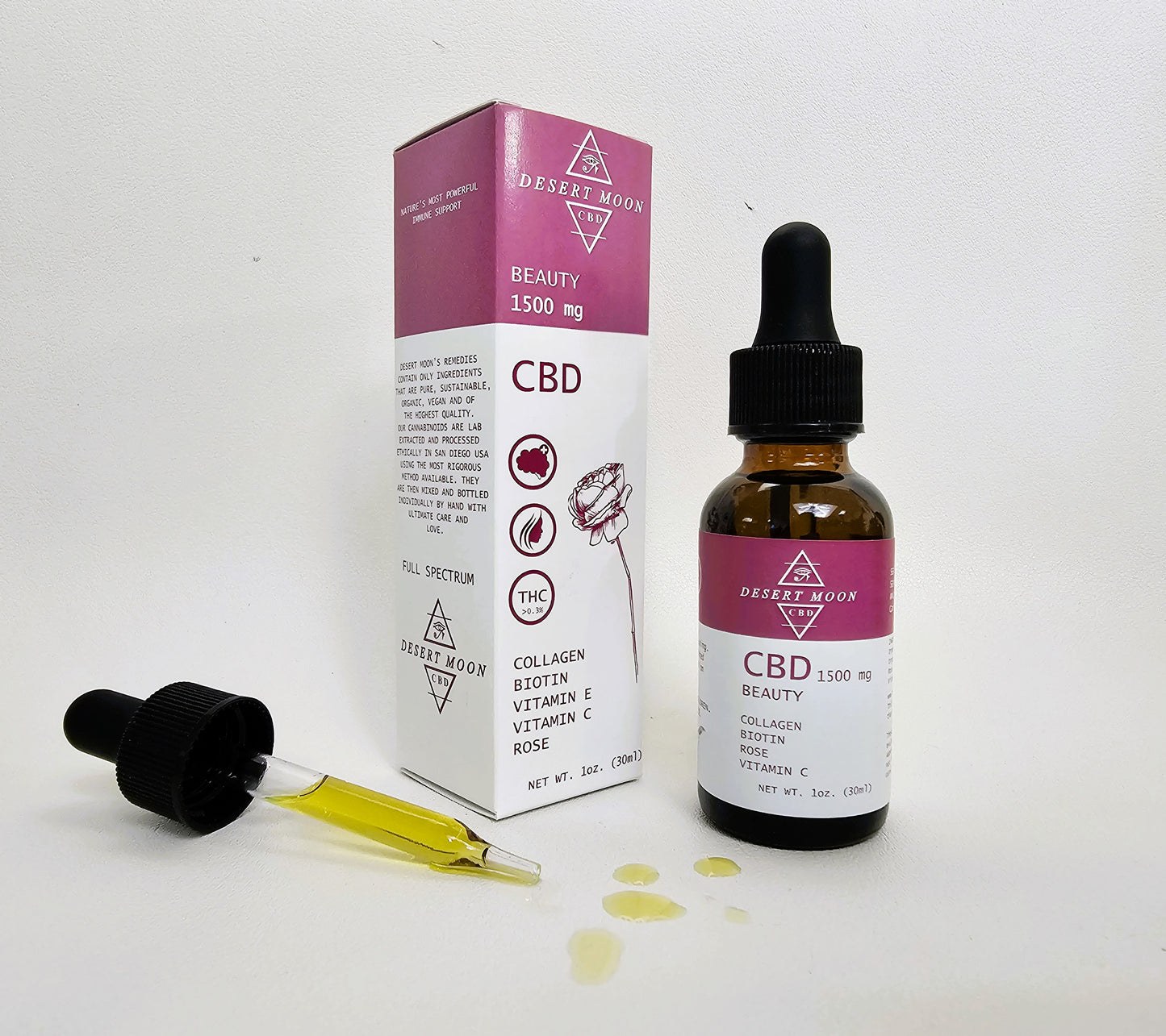 CBD + Collagen - BEAUTY 1500 mg - 30ml