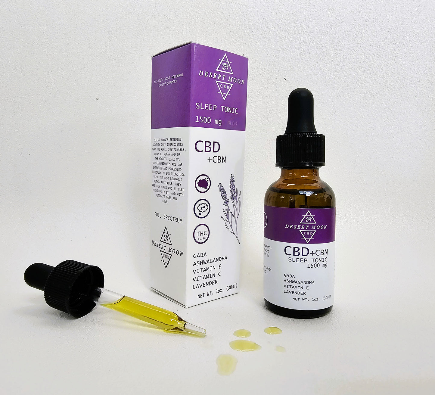 CBD + CBN - SLEEP AID - 1500 mg - 30ml