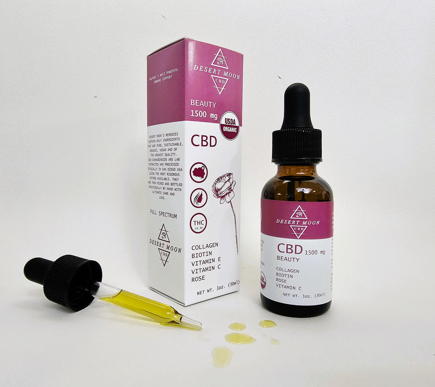 CBD + Collagen - BEAUTY 1500 mg - 30ml