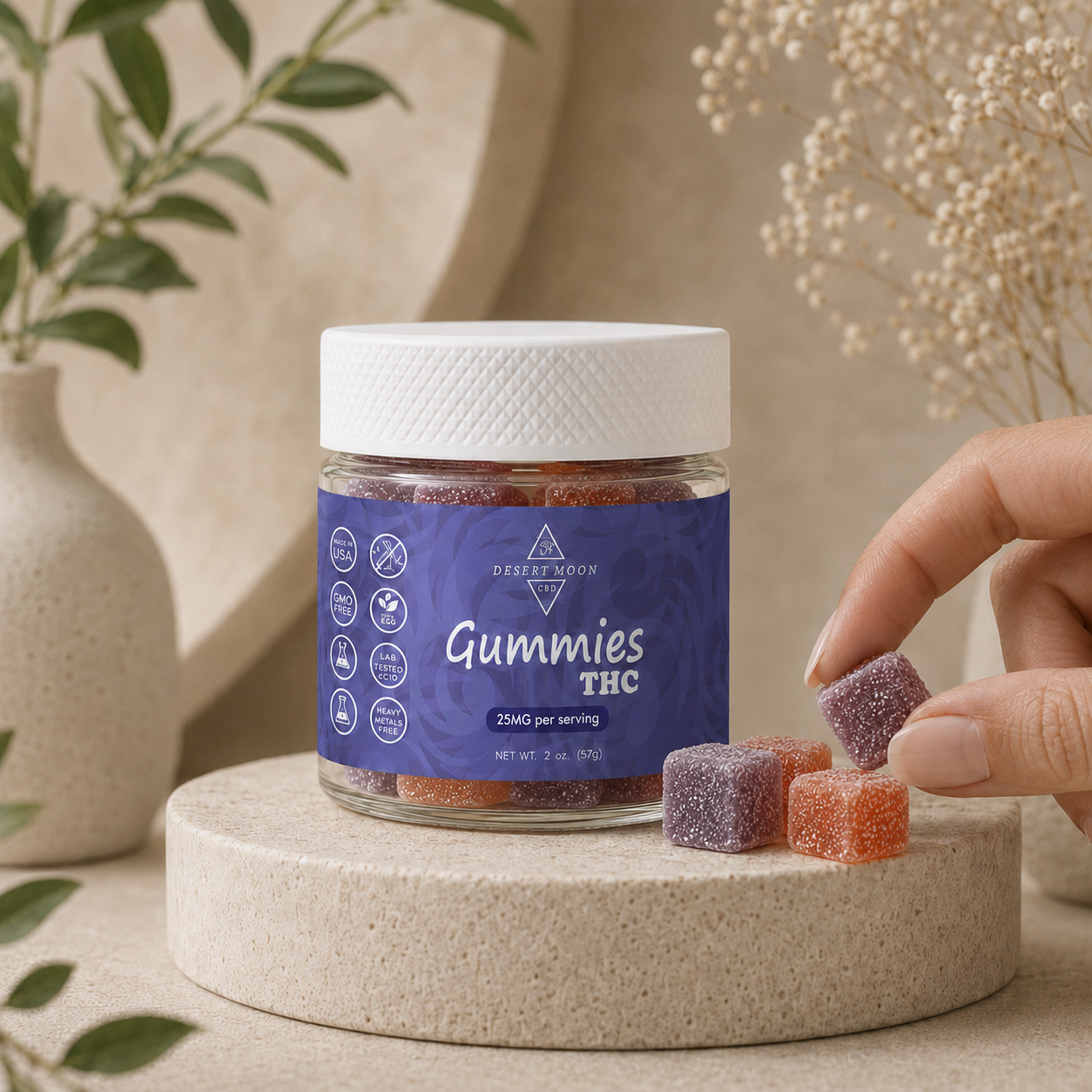 Gummies THC – 25mg THC per Gummy