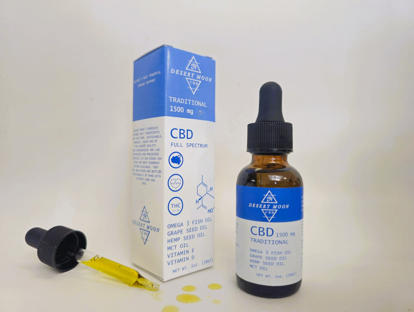CBD - TRADITIONAL 1500 mg - 30ml