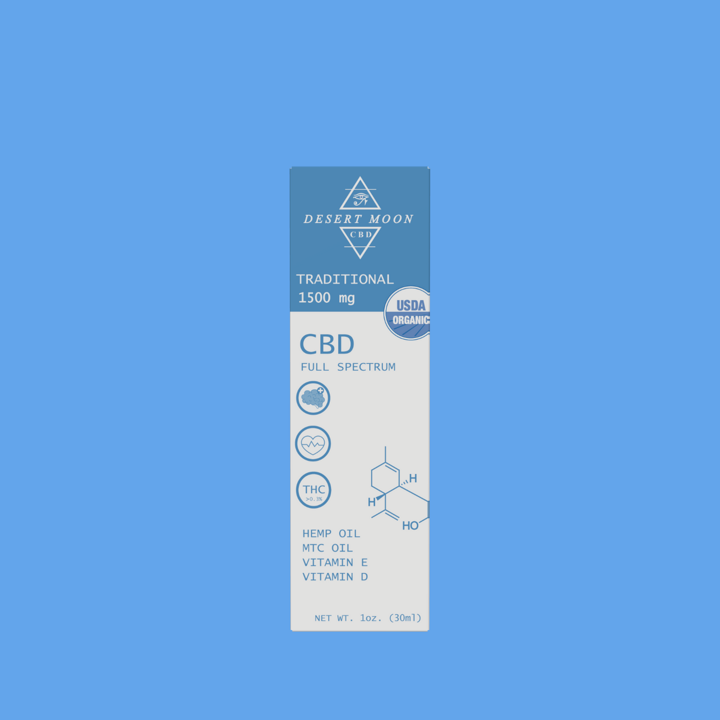 CBD - TRADITIONAL 1500 mg - 30ml